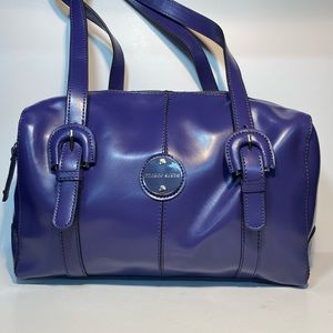 Franco Sarto Genuine Leather Shoulder Tote Handbag.